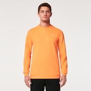 Vintage Crew Sweatshirt - Soft Orange