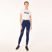 W Pursuit Crop Tee - White