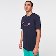 Marbled Ellipse Tee - Fathom
