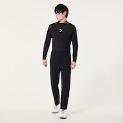 Oakley Skull Thickness LS Mock Shirt in Blackout | Oakley® JP