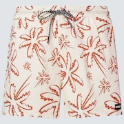 Deco Palms Rc Beachshort - Three Lines Palms Arctic