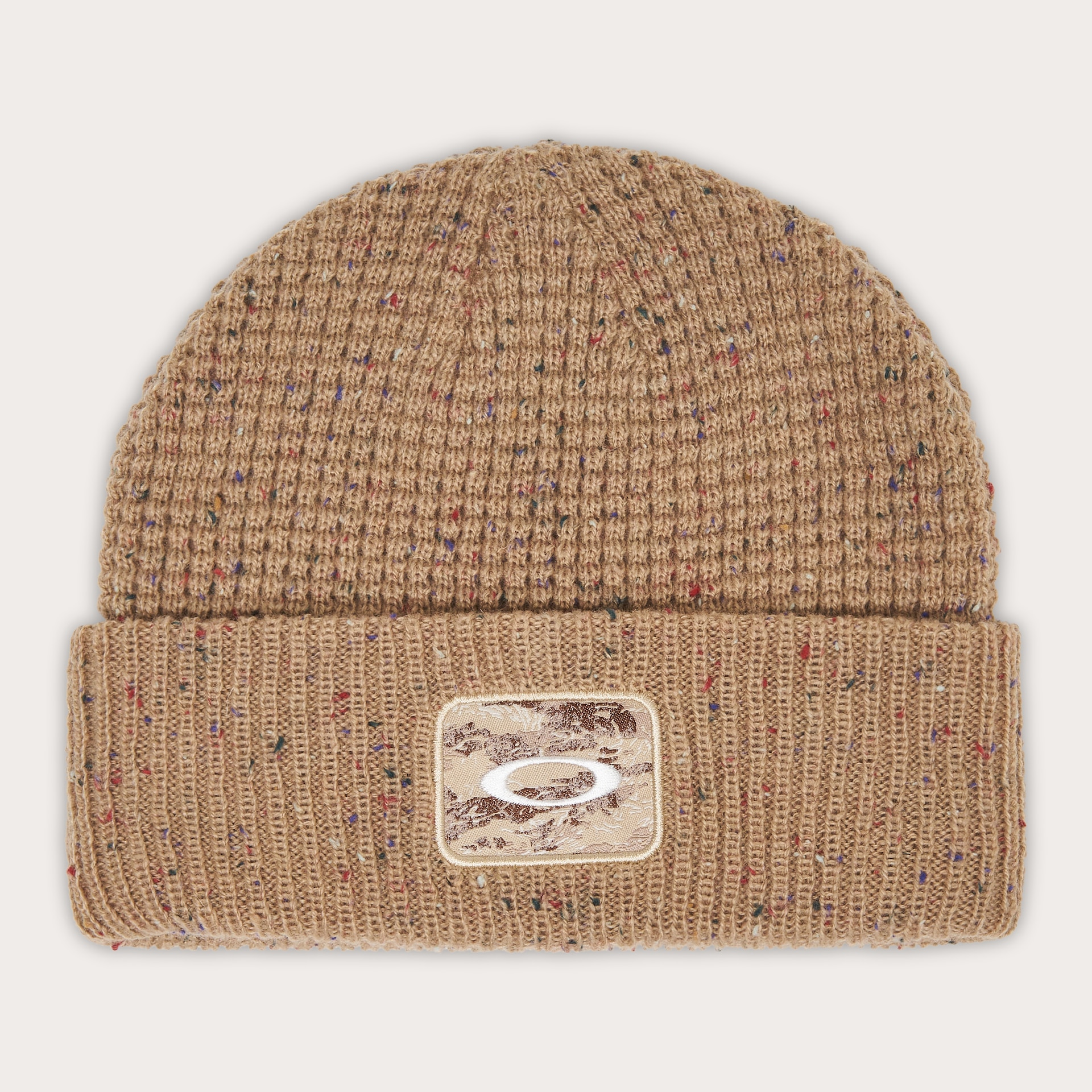 Oakley Ellipse Patch Waffle Beanie in Humus | Oakley® US