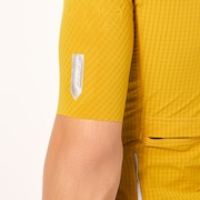 Gridskin Pinstripe SS Jersey - Amber Yellow