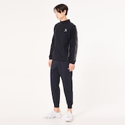 Skull Hybrid Pullover Jacket - Blackout