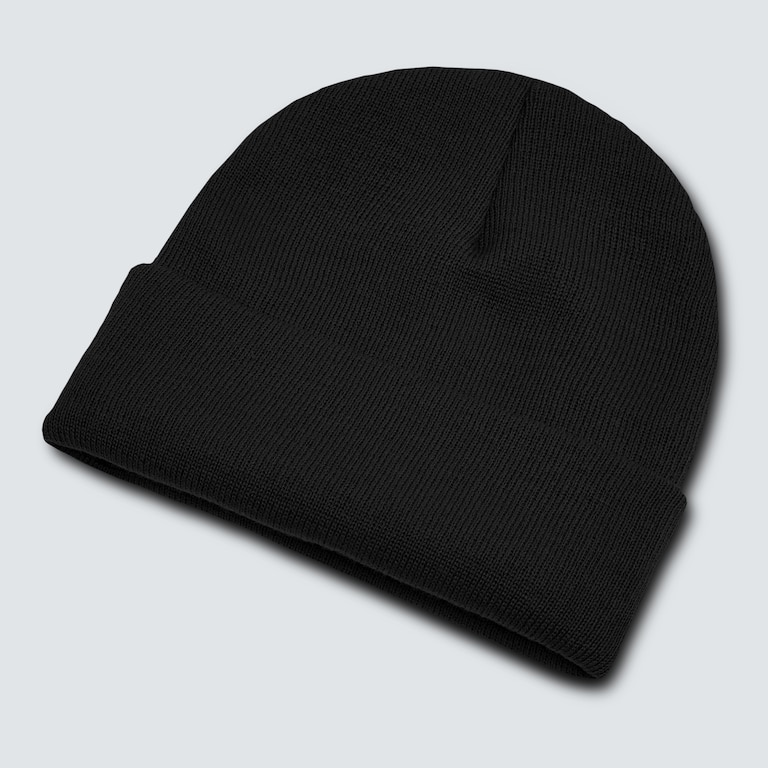 B1B Gradient Patch Beanie - Blackout