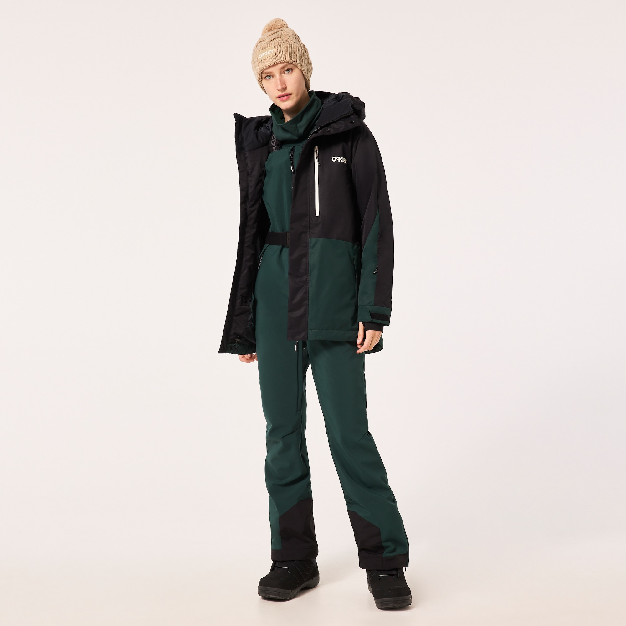 Oakley Tnp Harper Softshell Bib in Hunter Green | Oakley® US