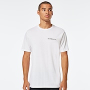 Radius Bark Tee - White