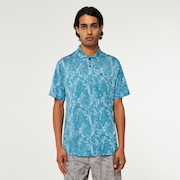 Oakley Marble Jaquard - Aurora Blue