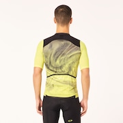 Endurance Dazzle Camo Jersey - Gradient Swirl Black/Yellow