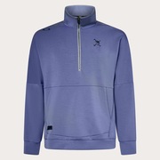 Skull Bulge H/Z Pullover Fleece - Blue Tar