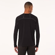 Oakley Definition Premium Cotton Pocket Tee LS - Blackout