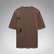 Origin Map Tee - Dark Umber
