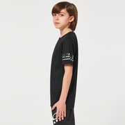 （子供用) Striking Qd S/S Tee Ytr 1.0 - Blackout