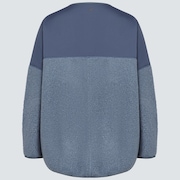 Radiant Fluffy Boa Jacket 4.0 - Dark Aqua