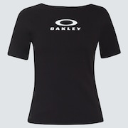 Ellipse Color Block Short Sleeve - Blackout