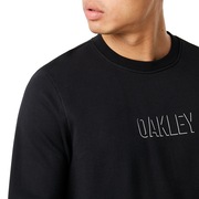 Clean Logo Crew Fleece - Blackout