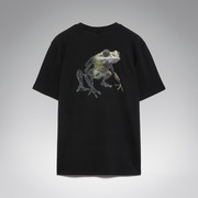Futurescape Frog Tee - Pitch Black