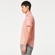 Skull Diverse Wv Shirt - Coral Marle