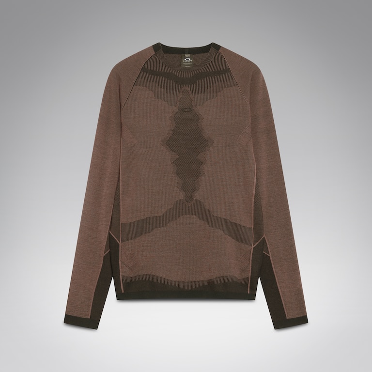 Latitude Veil Knitted Baselayer - Dark Umber
