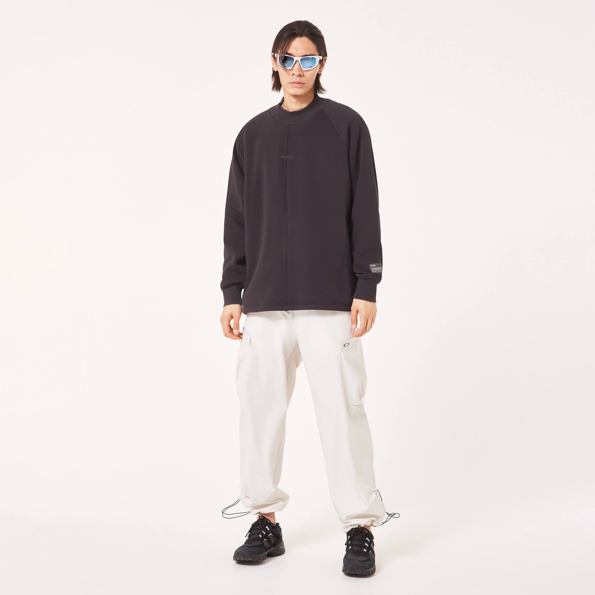 Oakley Fgl Slick Fleece Crew 5.7 in Phantom | Oakley® JP