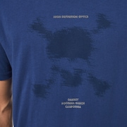 Blurred Scatter Skull Tee - Poseidon
