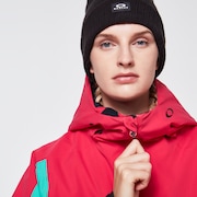 TNP Women's Insulated Anorak - Black/Rubine