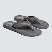 Pier Ellipse Flip Flop - Stone Gray