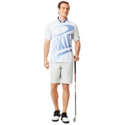 Cypress Gab Stretch Short - Light Gray