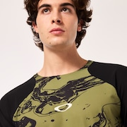 Seeker Airline SS Jersey - Duality Swirl Green/Black