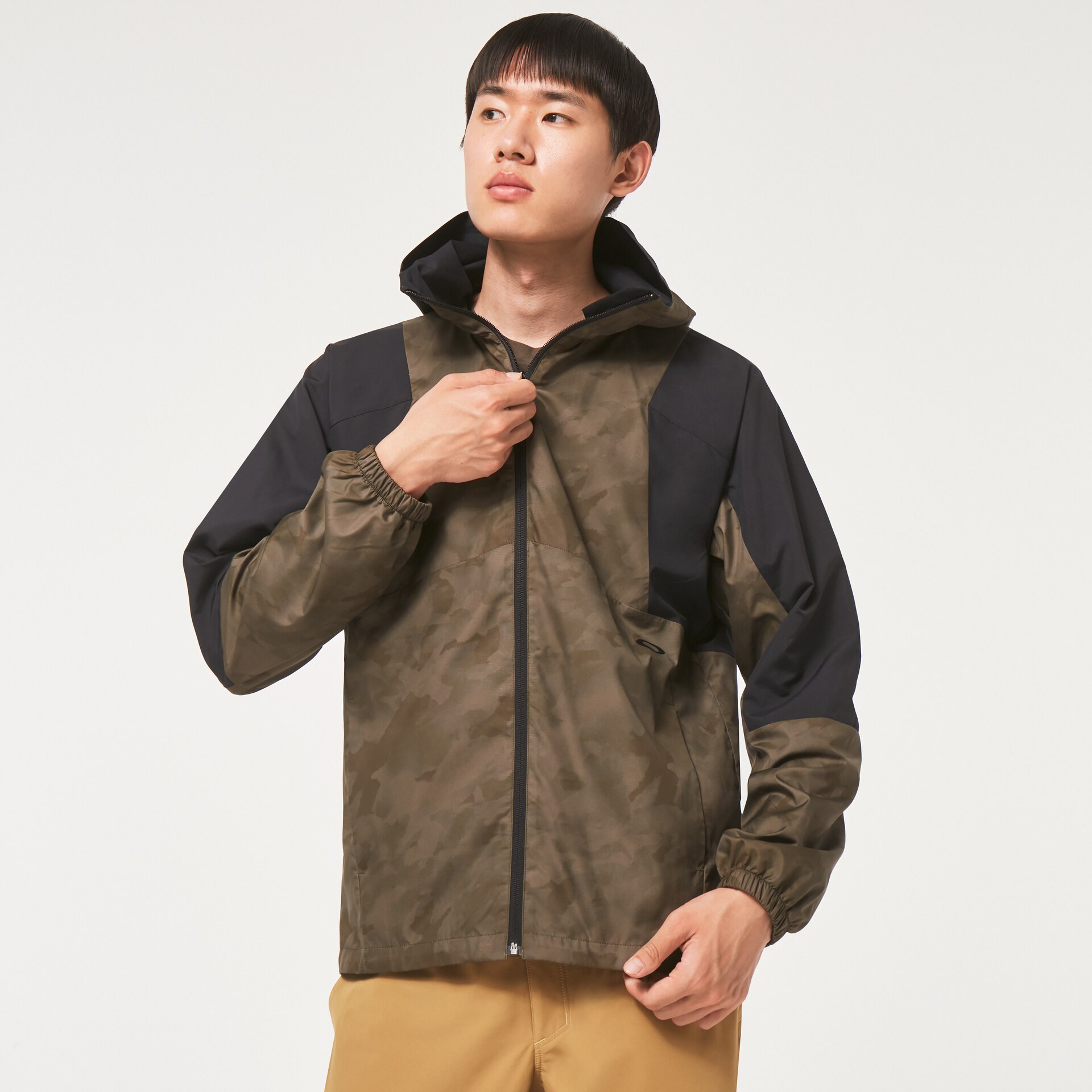 オークリー Enhance Wind Mesh Jacket 12.7 Brown Print | オークリー