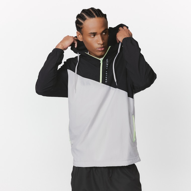 Fractal Windbreaker - Stone Gray