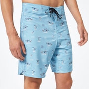 Tropics B1B Rc 19" Boardshort - Aviator Tropical Palms