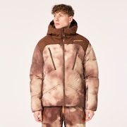 Tc Rykkinn Jacket - Brown Clouds Print