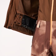 Tc Rykkinn Jacket - Brown Clouds Print