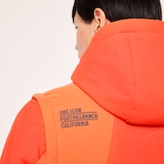 オークリー Uneven Puff Jacket 5.0 Magma Orange | オークリー公式