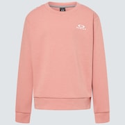Enhance Qd Fleece Crew Ytr 4.0 - Coral Marle