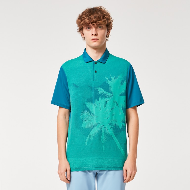 Oakley Reduct Polo - Aurora Blue