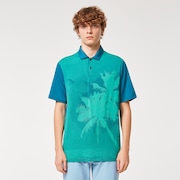Oakley Reduct Polo - Aurora Blue