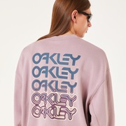 B1B Repeated Crewneck Sweatshirt - Toadstool