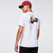 Heritage O Frame Tee - White