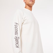En New Retro L/S Tee Fhr 1.7 - Arctic White