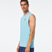 Palms B1B Tank - Bright Blue Heather