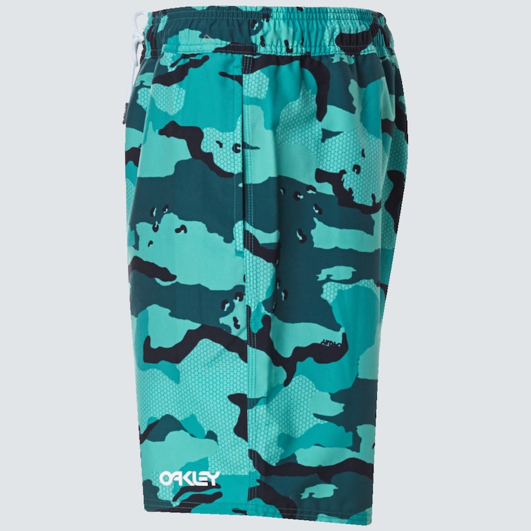 Camo 18 Beach Short - B1B Camo Green