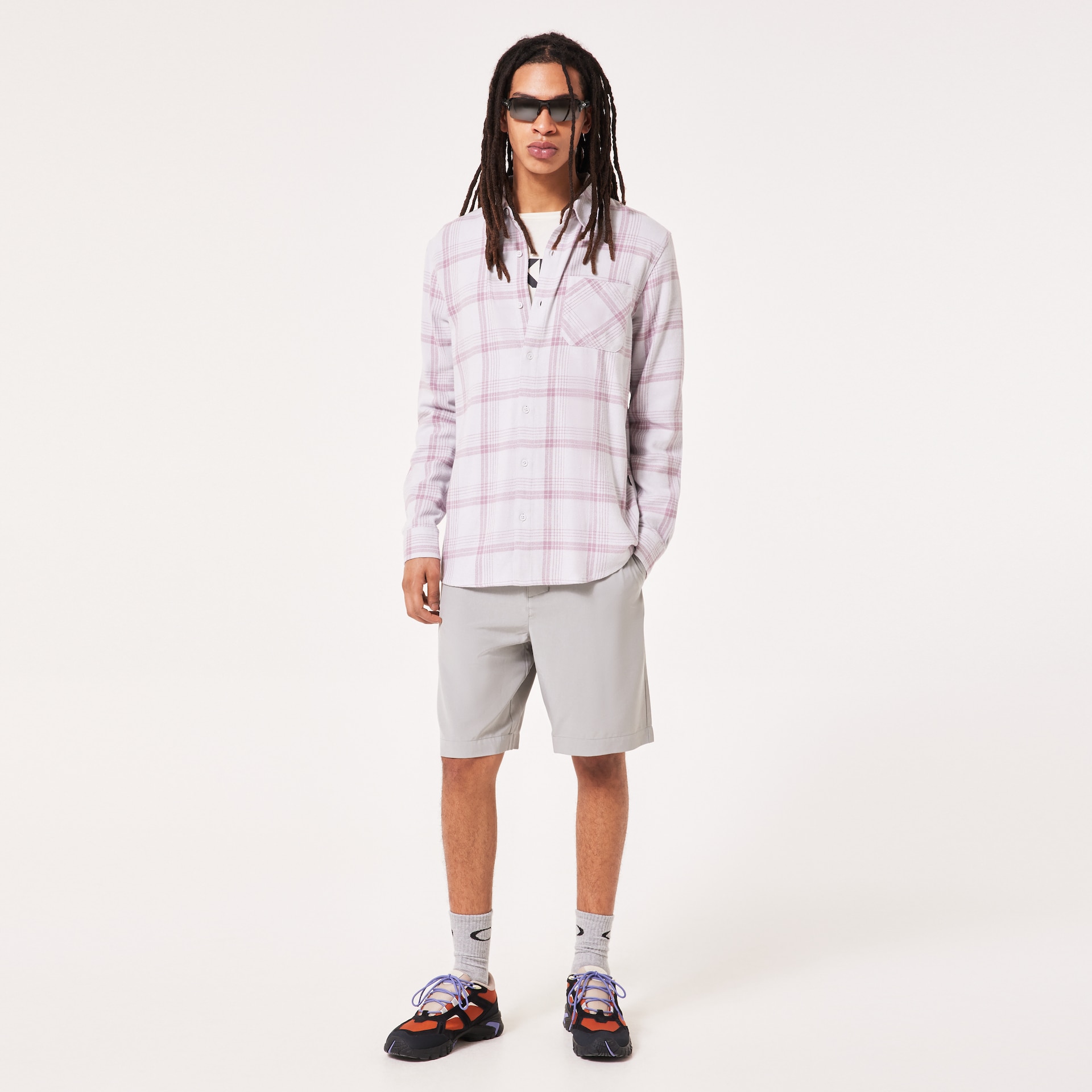 Oakley Men's Oakley Utility Chino Short - New Granite Heather Size: 32