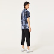 Skull Bold Omble Mock - Black Print