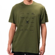 Camiseta Oakley Logomania - Fern