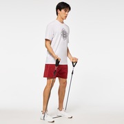 Atomic Ellipse Tee - White