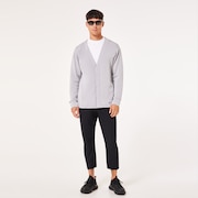 Enhance QD Fleece Cardigan 3.7 - New Athletic Grey
