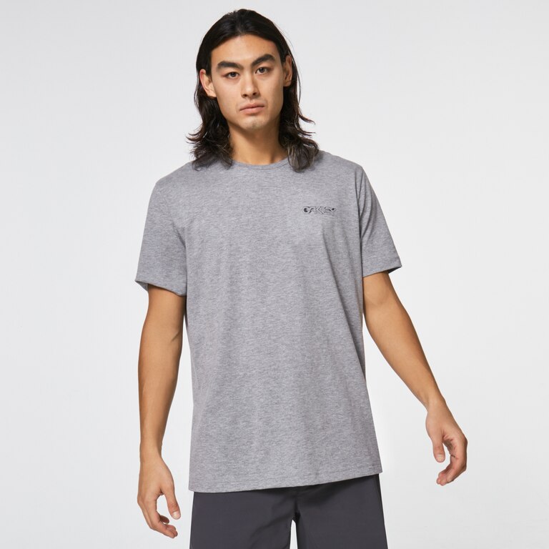 Interstellar Great Wave Tee - New Granite Heather