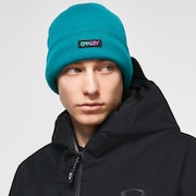 B1B Gradient Patch Beanie - Light Emerald